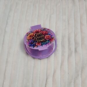 Compact Mirror w/ Insporational Quote